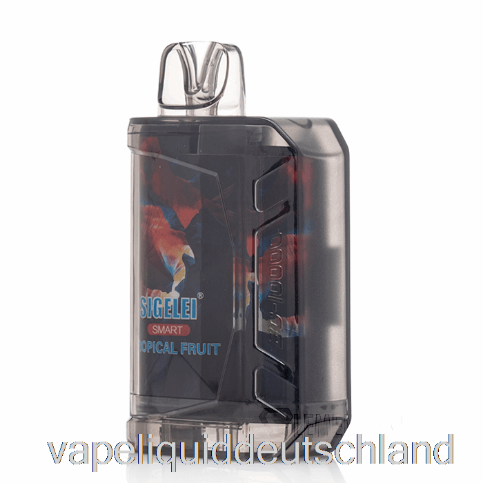 Sigelei Smart AC10000 0 % Null Nikotin Einweg-Tropenfrucht-Vape Deutschland